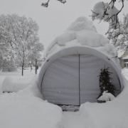 Expodome 3 x3m im Wintereinsatz